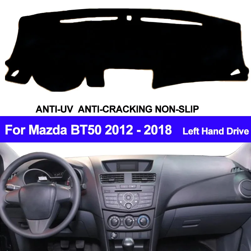 Приборной панели автомобиля Обложка для Mazda BT50 2012 2013 тире коврик ковер Dashmat козырек от солнца для стайлинга автомобилей