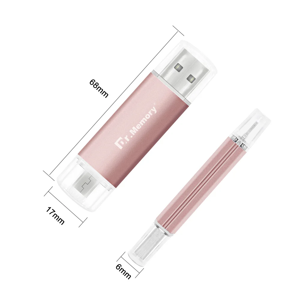 OTG USB флеш накопитель 32 ГБ 2 0 флэш диск 64 Гб карта памяти 16 8 4 Флешка для планшетов