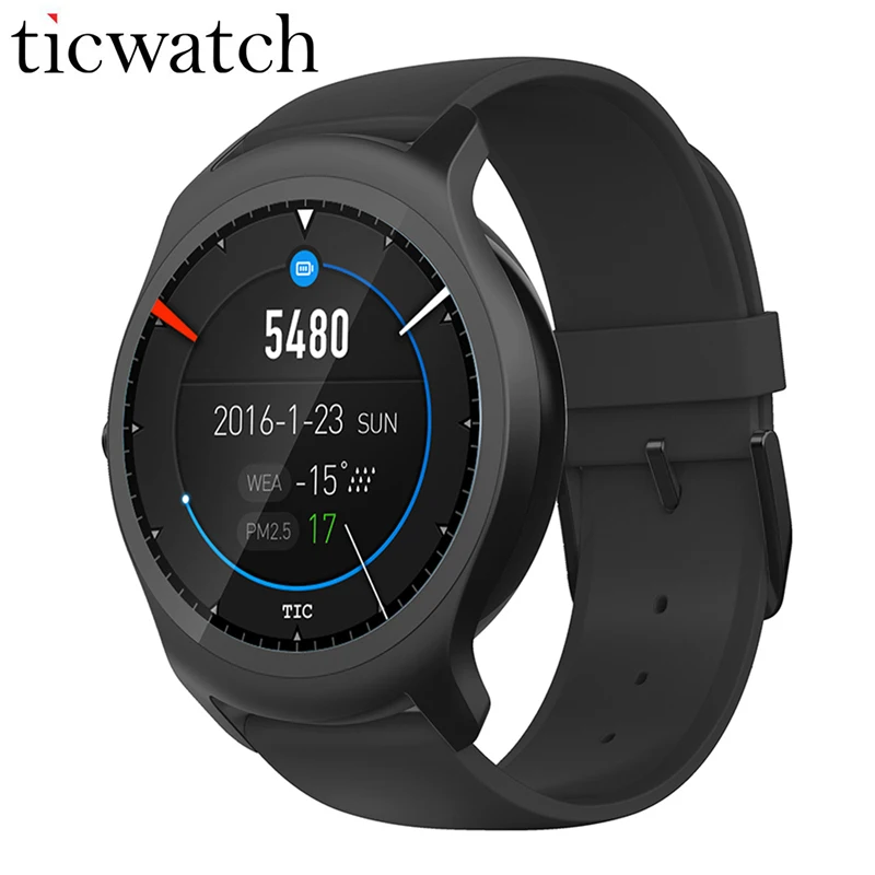 Ticwatch 2 GPS SmartWatch Bluetooth 4.1 MT2601 802.11b/g/n