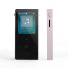 Новый Бенджи x1 MP3-плееры Сенсорный экран FM Радио запись книги Lossless музыка ape flac цифровой аудиоплеер 8 ГБ 100 час воспроизведение
