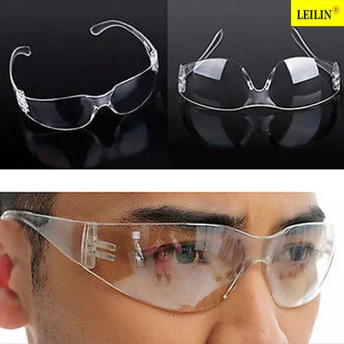 Clear Lab Anti Fog Dust Smoke Eye Protective Glasses Goggles Vented