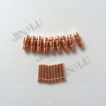 

Free Shipping Collet (1.0mm / 2.0mm / 3.2mm ) 20PCS and Collet Body 20PCS For WP9 WP-20 Welding Torch Consumables