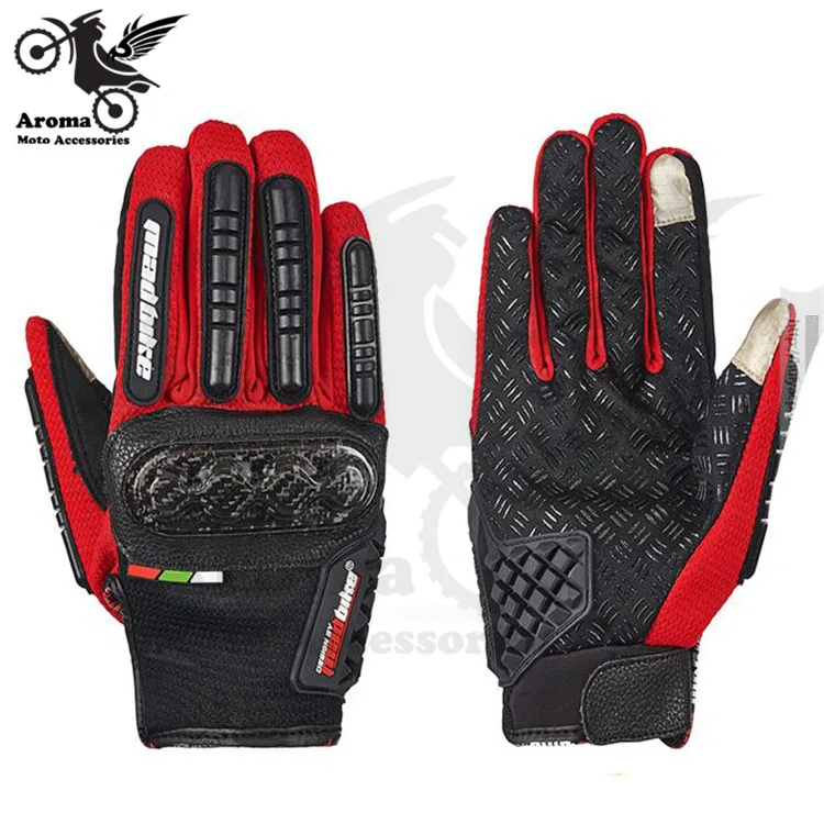 4 colors touch screen colorful motocross hand protection motorcycle