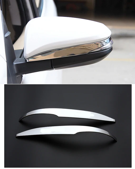 Rear View Mirror Trim for Toyota RAV4 Rav 4 2016 2014 2015 ABS Chrome