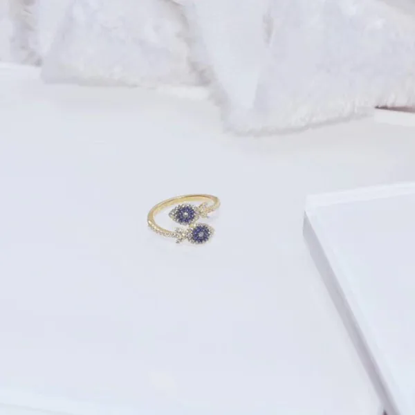 

Designer Fashion 925 Sterling Silver Jewelry 3A Cubic Zirconia Party Adjustable Ring