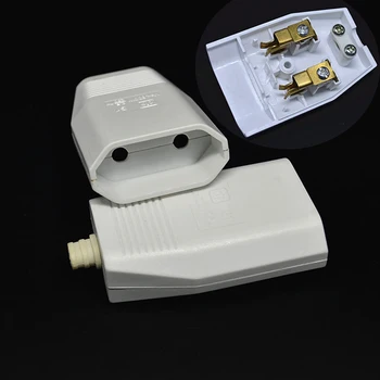 

10pcs EU female plug detachable Assembly Electrical avoid welding plugs industrial connection plug socket EU mother hole