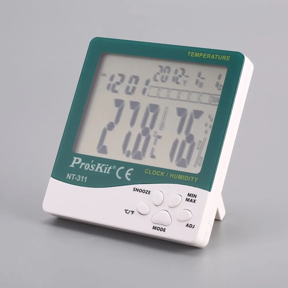 NT 311/312 Digital Thermometer Hygrometer Electronic LCD Temperature