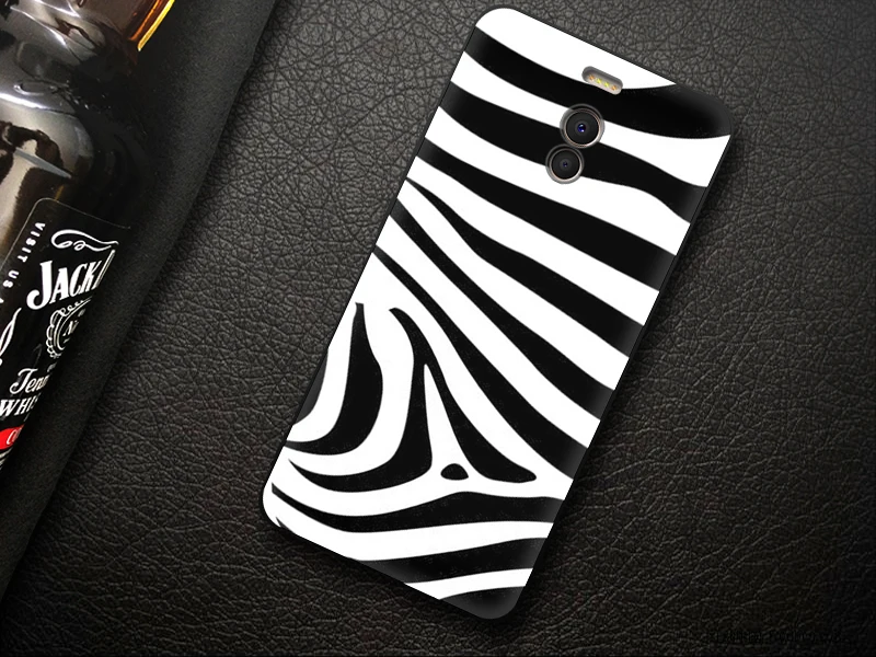 JURCHEN Soft Tpu Back Cover For Meizu M6 Note Case Silicone Matte Exquisite Print Phone Case For Meizu M6 Note Case Meizy Note 6 cases for meizu black