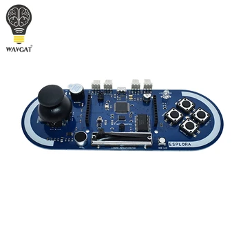 

Atmega32u4 Esplora Joystick Game Program Module For Arduino IDE Oscillator Microcontroller Temperature Light Sensor Board Cable