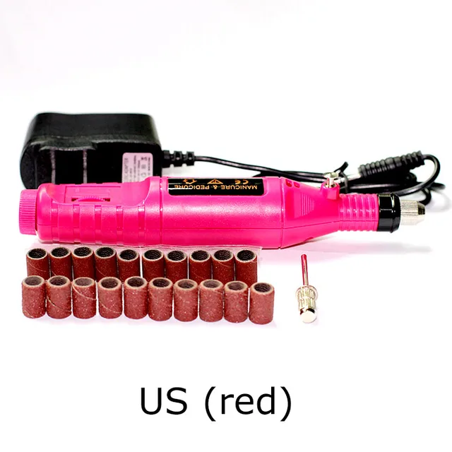 Mini Nail Electric Drill Set Acrylic Gel Polish Remover Manicure