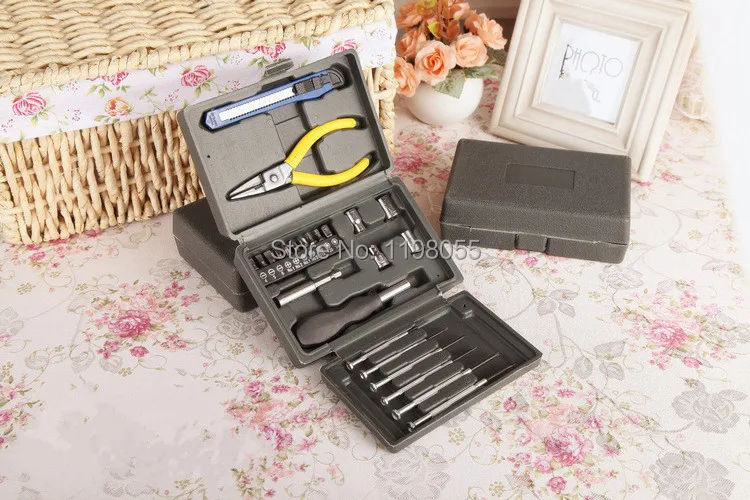 24 in1 Multi Repair Tool Combo Tool Box Set Carbon Steel Tools Boxes