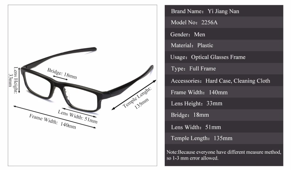 Model 2256 Size