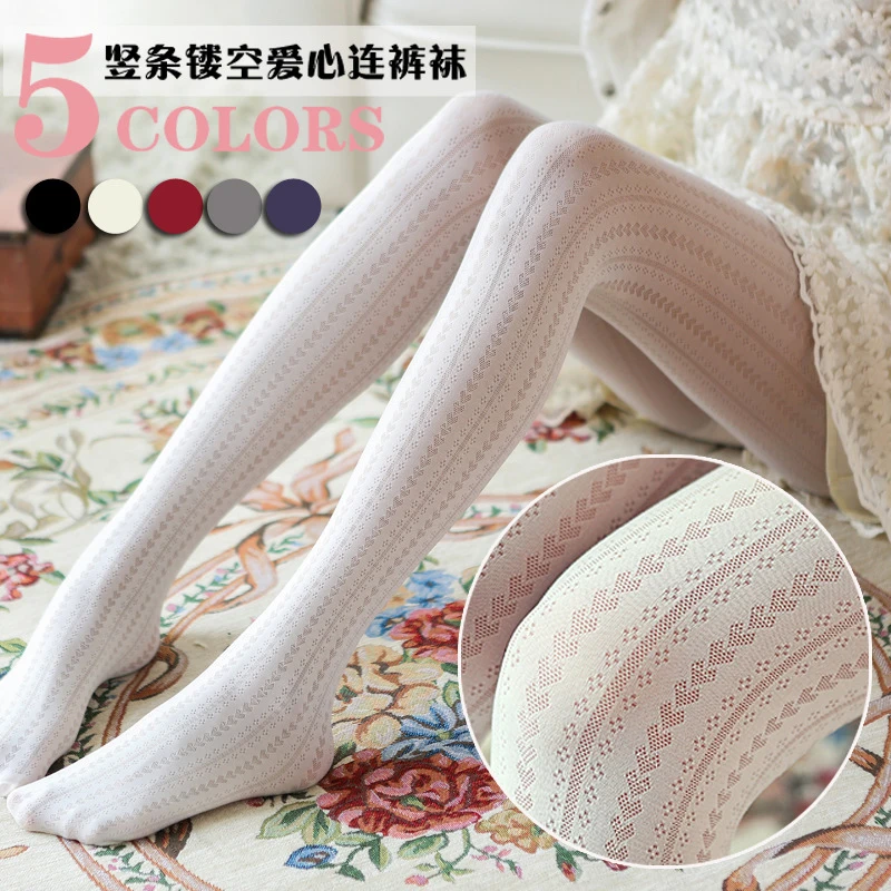 

Spring And Autumn New Openwork Loving Soft Velvet Tights Pantyhose Bottoming Female Stockings Free Shipping