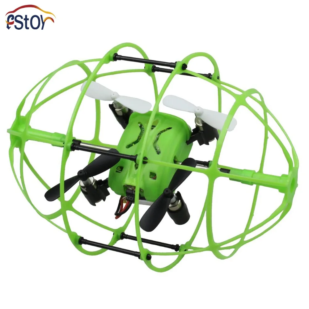 RC Drone 2.4G  6-Axis Gyro RTF Mini  Remote Control Quadcopter 360 Degree Flips Rugby Football With 3D Flips and Wall Climbing