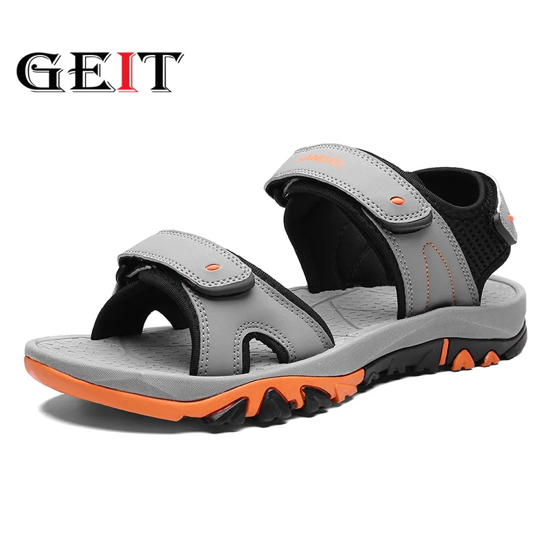 

2019 Fashion Men Beach&Sandals Summer Gladiator Men's Outdoor Shoes Roman Men Casual Shoe Flip Flops Large Size 46 Slippers Flat
