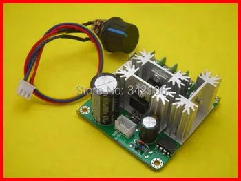 

Free Shipping!!! pwm high efficiency DC motor speed control module / CVT PLC governor / governor 6V-90V 15A module sensor
