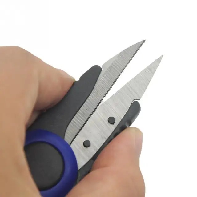 Shrimp-Shaped Stainless Steel Scissors