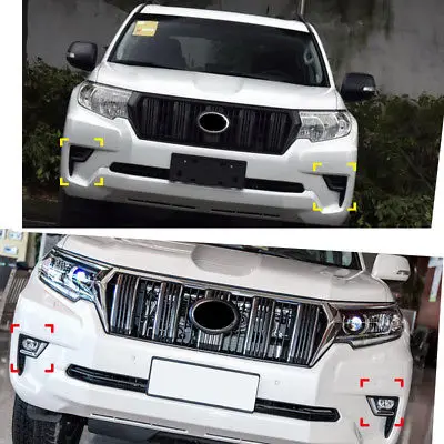 

Car Front Fog Light Lamp Cover 1set For Toyota Prado Fj150 2018