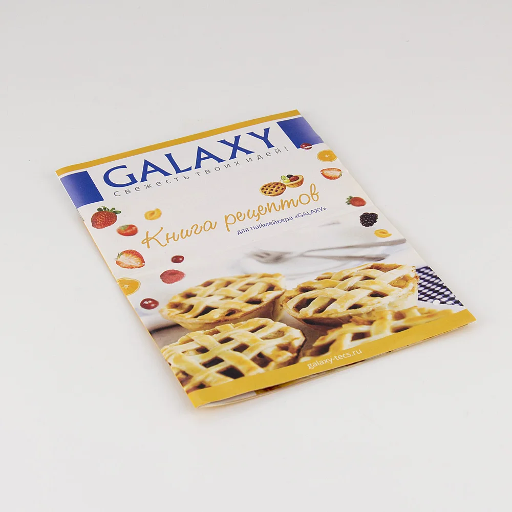 Паймейкер Galaxy GL 2956 (мощность 1600 Вт, термоизолированный корпус, керамическое покрытие, индикатор работы, диаметр выпечки 10 см)