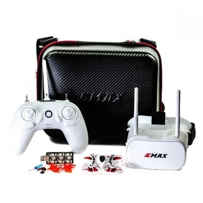 

Emax Tinyhawk 75mm RTF with transmitter radio remote control gogless free two pairs 40mm propellers