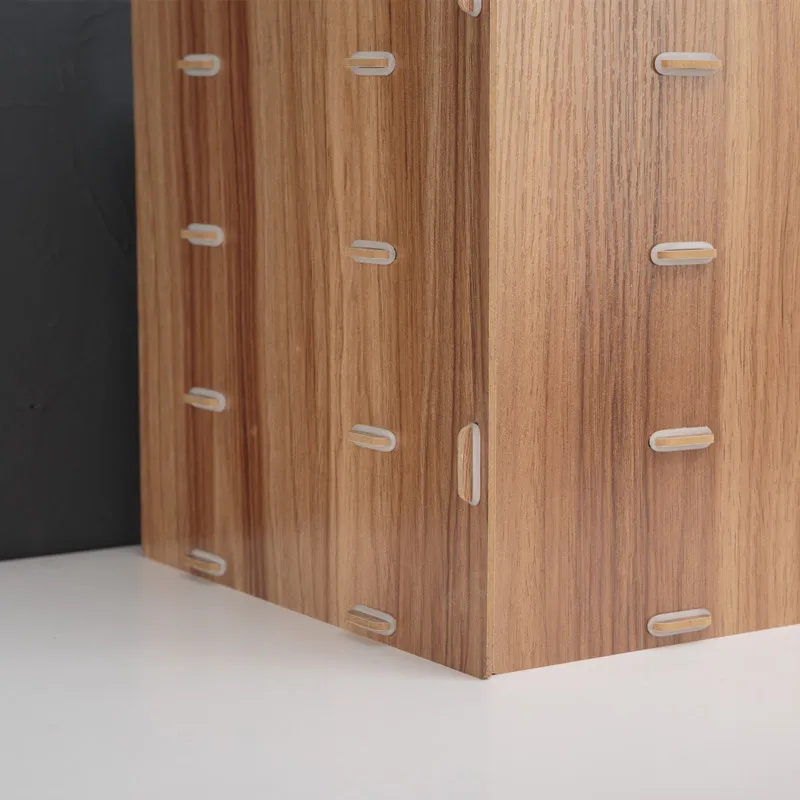 Goedkoop Hout bestand frame DIY portfolio bestand rek hout desktop ontvangen multi layer bestand lade document trays Briefpapier houder