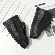 New Woman Casual High Heels 2017 Wedges Women’s Shoes Thick Bottom Loose Cake Platform Shoes