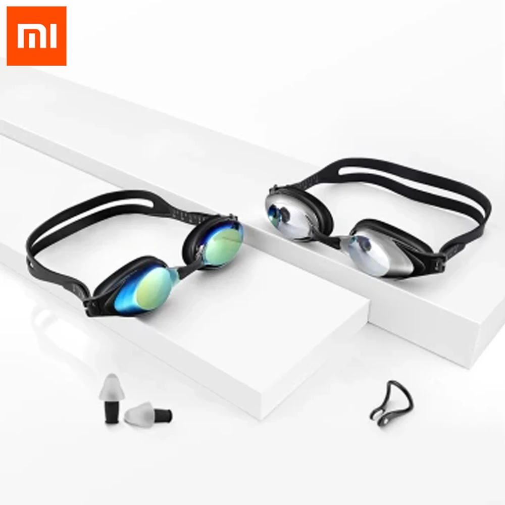 

100%Xiaomi Yunmai Swimming Suit HD Anti-fog Goggles Nose Clip Earplugs Anti-fogging Anti-auricular Water