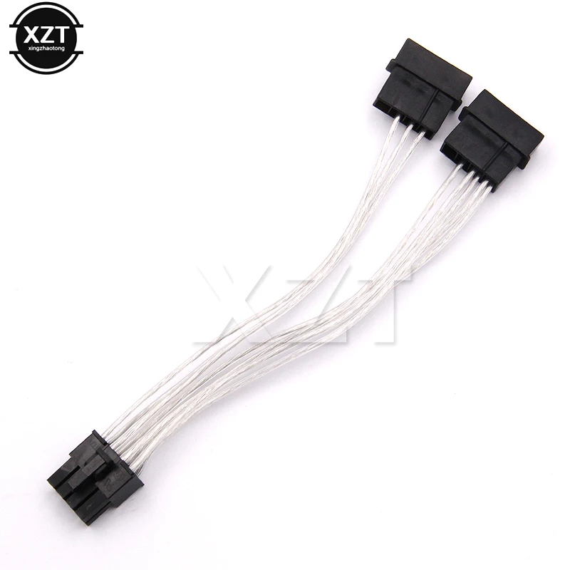 1 шт. 2 IDE двойной 4 контактный штекер до 8 контактов 5 дюймовый женский PCI E Express Y Molex