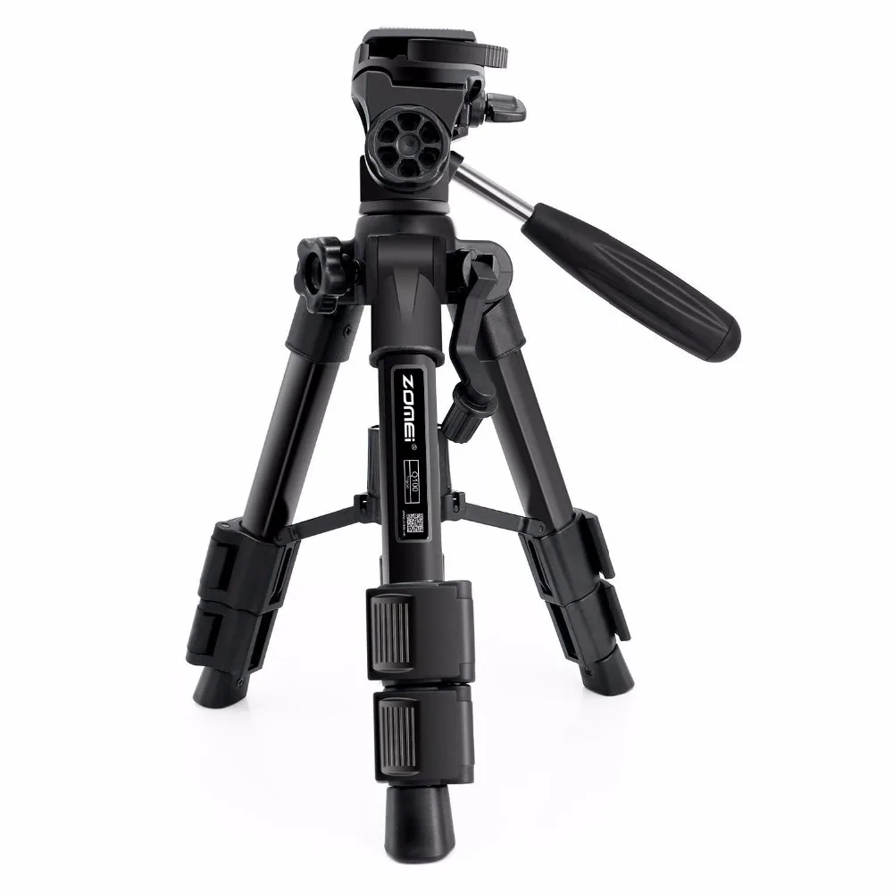 ZOMEI Q100 travel tripod for Canon for Nikon SLR cameras and mobile