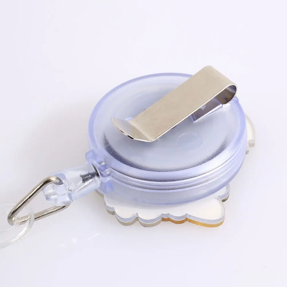 Cobee Cute Retractable Badge Holder Reel Student Nurse Exhibition ID Enfermera Name Card Badge Holder Office Stationery Supply