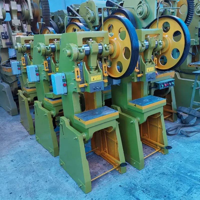 

small 6.3 ton mechanical punching machine open tilting press high speed power press punch holes sheet metal