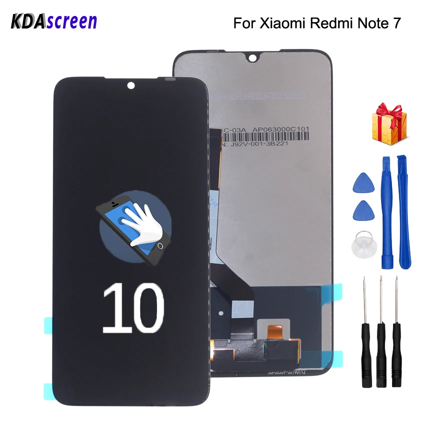 

Original For Xiaomi Redmi Note 7 LCD Display Touch Screen Digitizer Phone Parts For Redmi Note 7 Pro Screen LCDReplacement Tools
