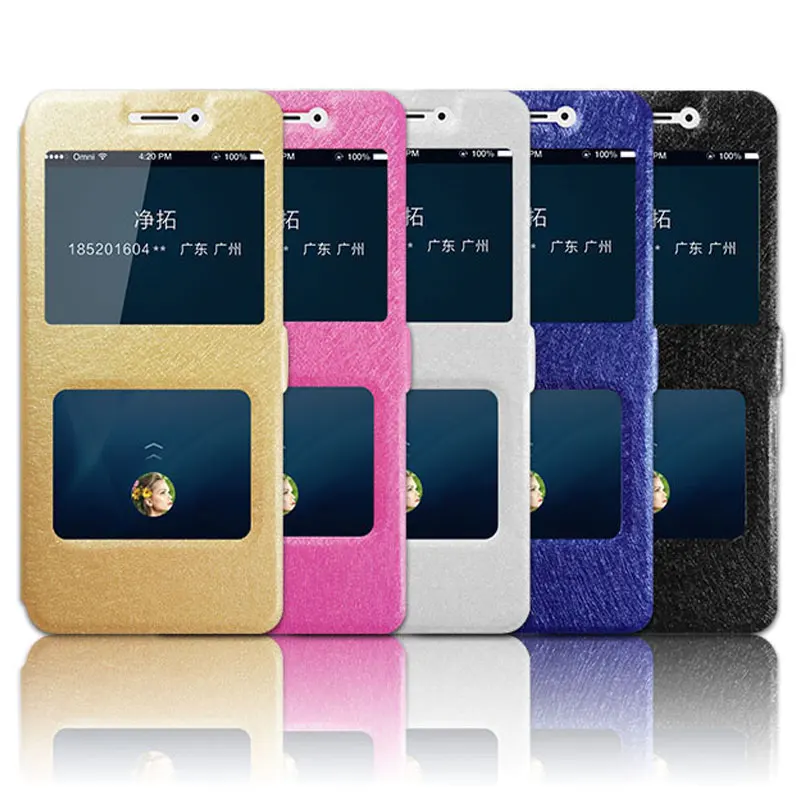 

For OPPO F11 Case 6.53'' Quick Answer View Window PU Leather Flip Case For OPPOF11 F 11 Book Cover Coque A9 A 9 hone Bag Cases