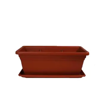 

Pot garden Wide with dish 100x45 cm