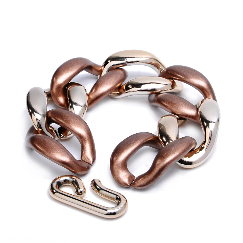 Новое поступление топ модная цепь со звеньями тумблер-застежки легкие браслеты для женщин женские рождественские подарки Pulseras Mujer ювелирные изделия