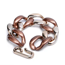 Новое поступление топ модная цепь со звеньями тумблер-застежки легкие браслеты для женщин женские рождественские подарки Pulseras Mujer ювелирные изделия