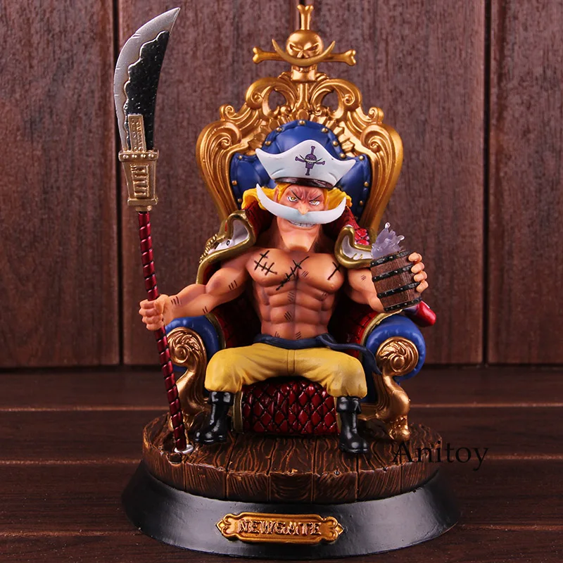 One Piece Anime White Beard Edward Newgate /& Tomb Figure Statue Model Toy Doll