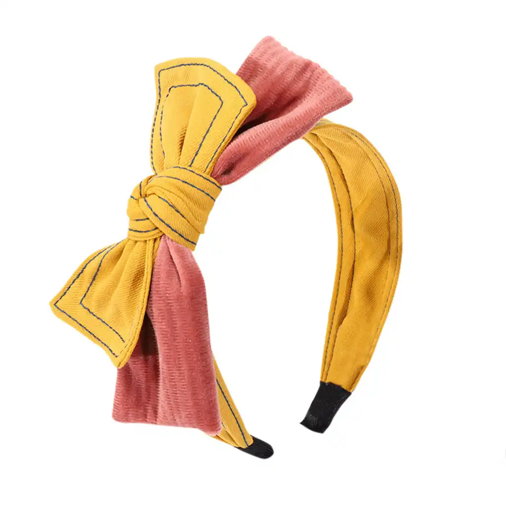 fashion velvet bow knot hairband women hair head hoop sweet