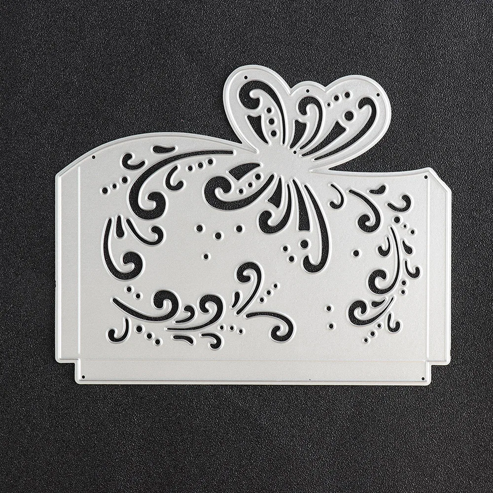 Download 1PC New Metal Butterfly Envelope Greeting Card Cutting ...