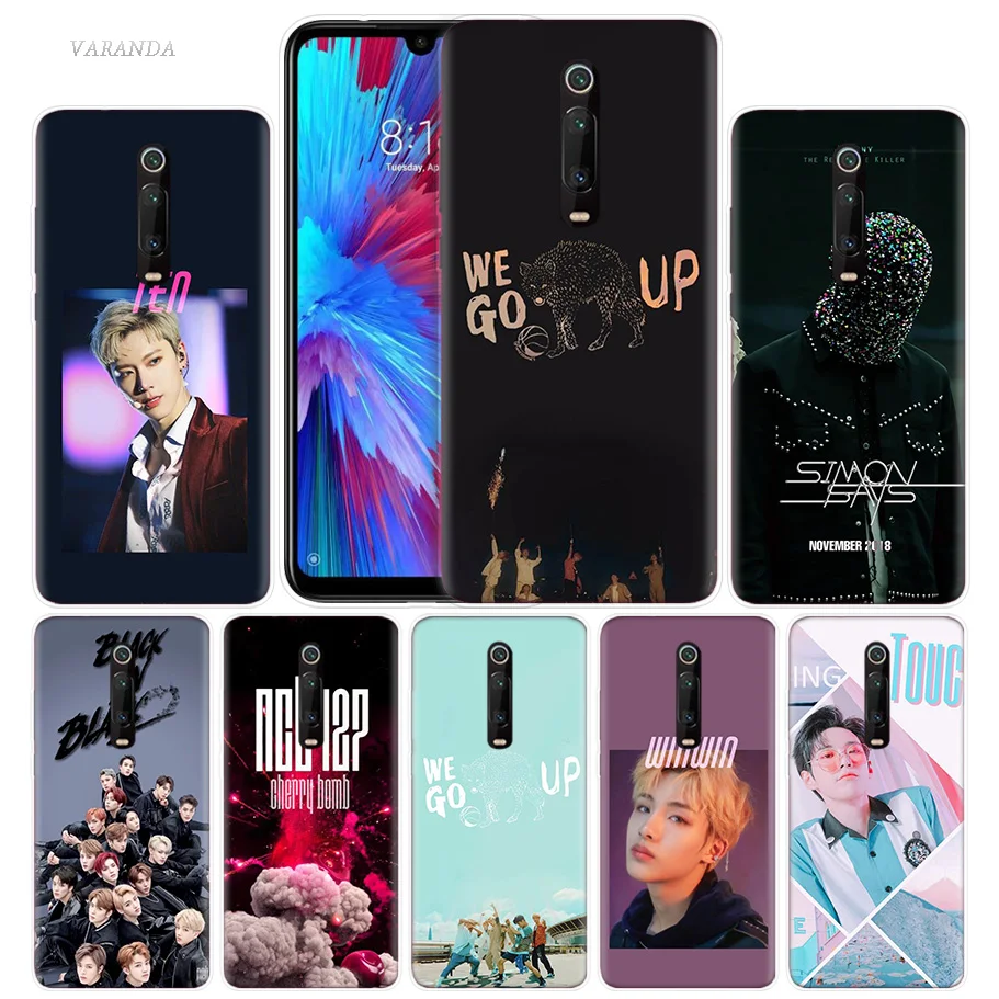 

NCT 127 Boy Group Case for Xiaomi Redmi Note 7 7S K20 Y3 GO S2 6 6A 7A 5 Pro MI Play A1 A2 8 Lite Poco F1 Silicone Phone Bags