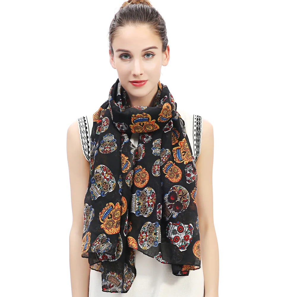 skull scarves