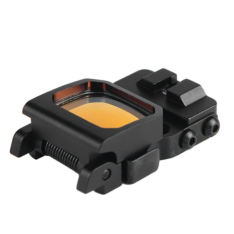Flip Up Red Dot Sight Foldable RMR Scope w 9 Levels Brightness Holographic Reflex for Airsoft Hunting (8)