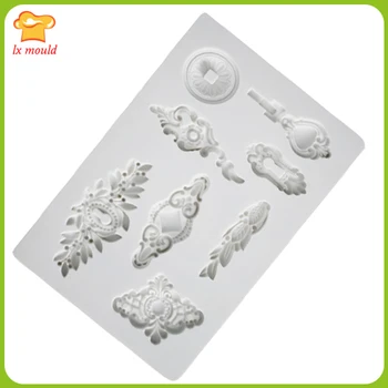 

pattern fondant silicone mold cake edge mold a variety of decorative mold DIY chocolate fondant mould