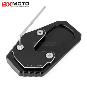 

Motorcycle R 1200 RT Side Stand Enlarger For BMW R1200RT 2014-2018 Parking Kickstand Extension Base Plate LOGO R200RT
