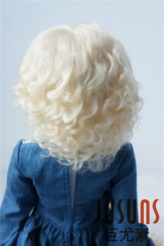 JD039 21-23 см SD прекрасный короткий кудрявый парик для куклы мохеровый 1/3 8-9 дюймов BJD парики Смола Кукла Коллекция куклы парики