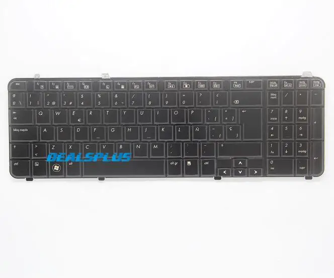 Замена Новый Испания Испанский SP Клавиатура для hp DV6-1000 DV6-2000 Teclado черный Клавиатура