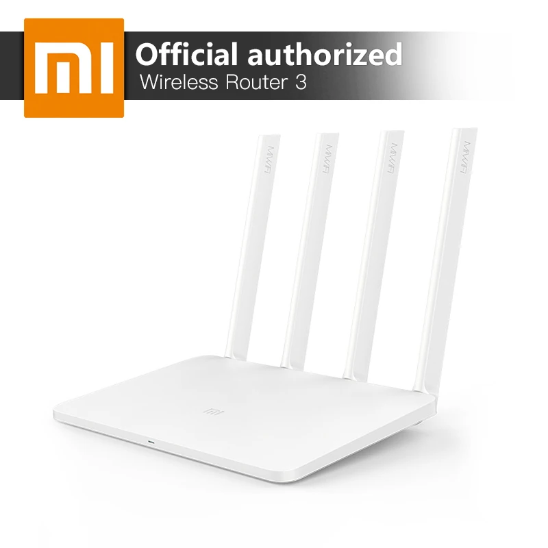 Xiaomi MI WiFi Wireless Router 3 English Version 867Mbps WiFi Repeater 4 Antennas 2.4G/5GHz 128MB ROM Dual Band APP Control Xiaomi MI WiFi Wireless Router 3 English Version 867Mbps WiFi Repeater 4 Antennas 2.4G/5GHz 128MB ROM Dual Band APP Control