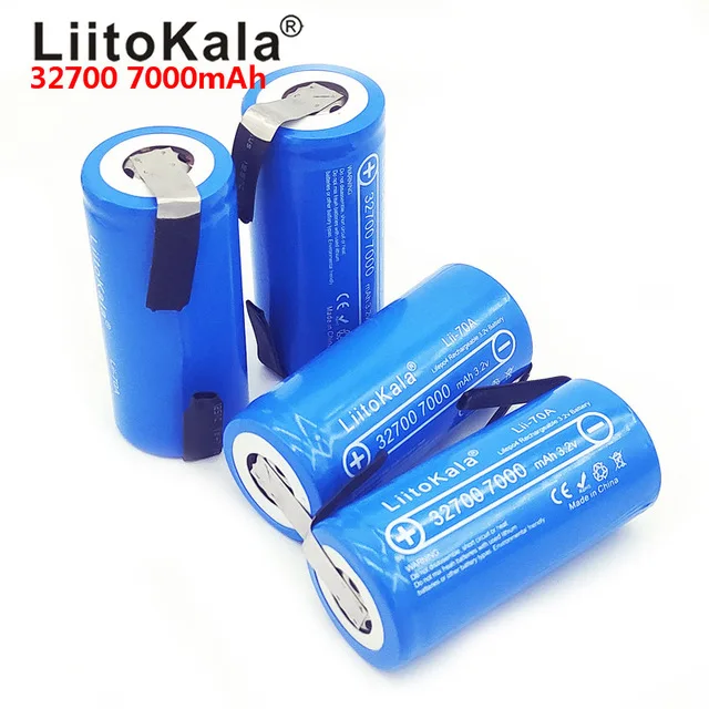 NOVA LiitoKala 55A 35A LiFePO4 Lii 70A 3 2 V 32700 7000 mAh высокомощный аккумулятор непрерывного разряда +