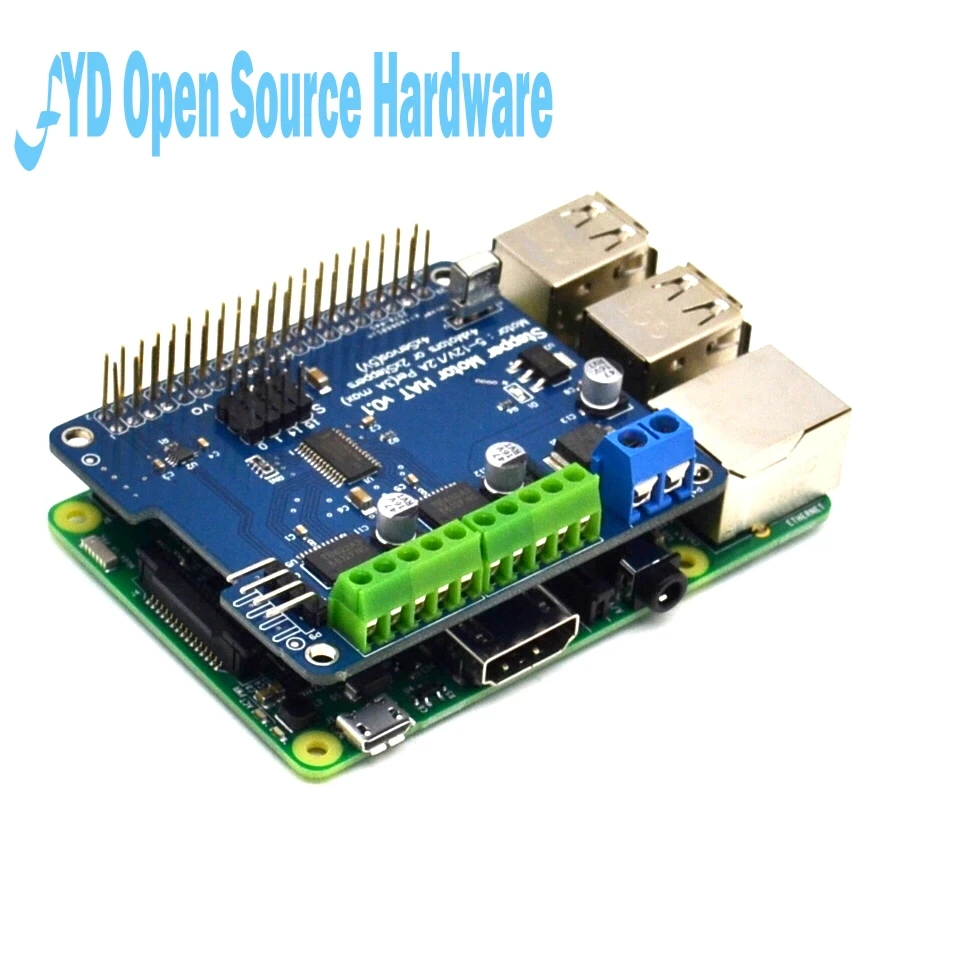 stepper motor  servo robot expansion board for Raspberry Pi Zero / 3B / 2B / B +