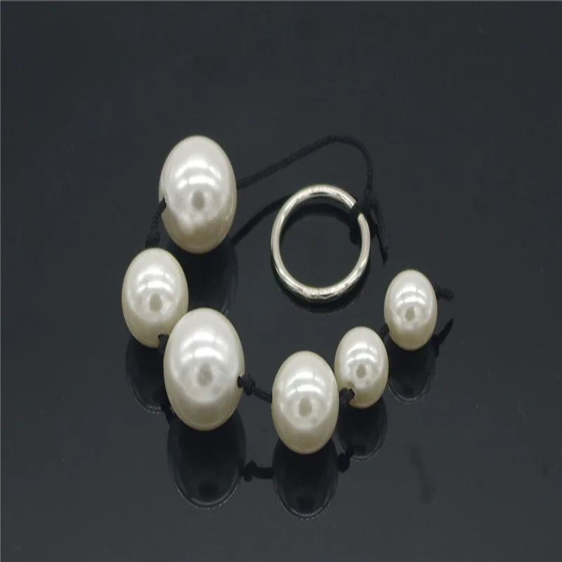 abay Five Pearl Balls Butt Vaginal Plug Sex Toys for Woman Erotic Ring Handheld Anal Bead Adult Products |